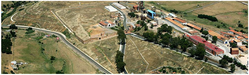 Instalaciones de MAYASA en Almadén. Cerco de San Teodoro