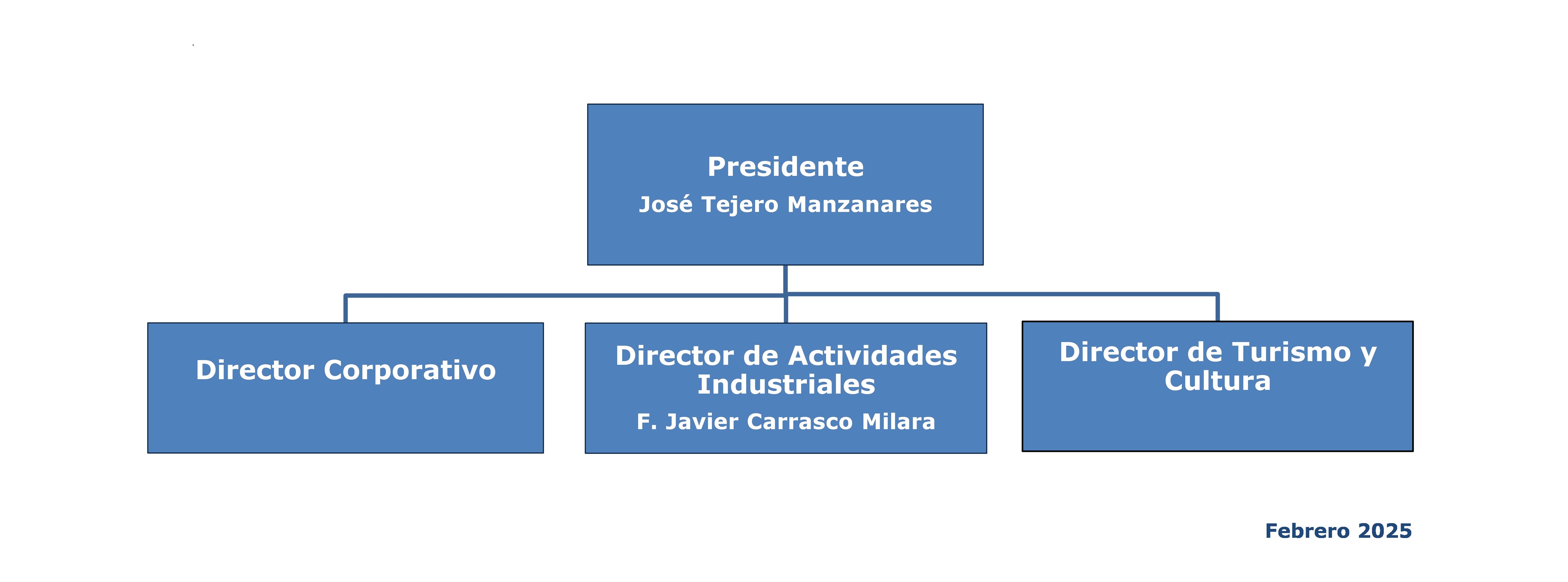Esquema descriptivo de la organización